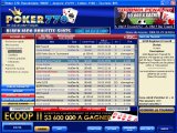 tournois de poker gratuit sur Poker 770