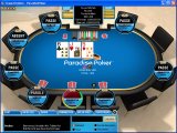 Table de jeux sur Paradise Poker